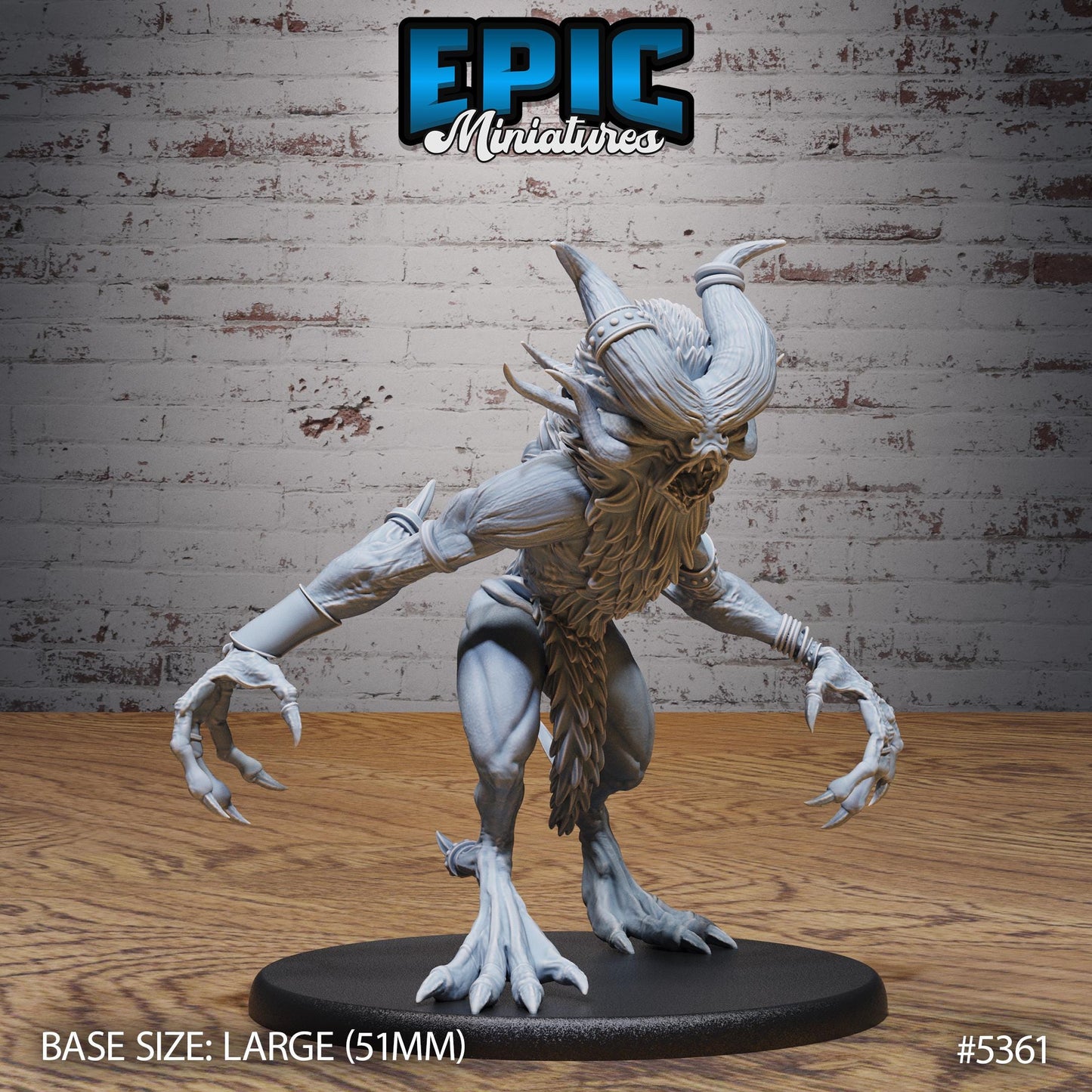 Katakan Vampire -  Resin Miniature - Tabletop  miniature - Fantasy Miniature - 32mm - D&D -  Sci-fi Miniature