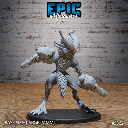 DnD Katakan Vampire -  Resin Miniature - Tabletop  miniature - Fantasy Miniature - 32mm - D&D -  Sci-fi Miniature