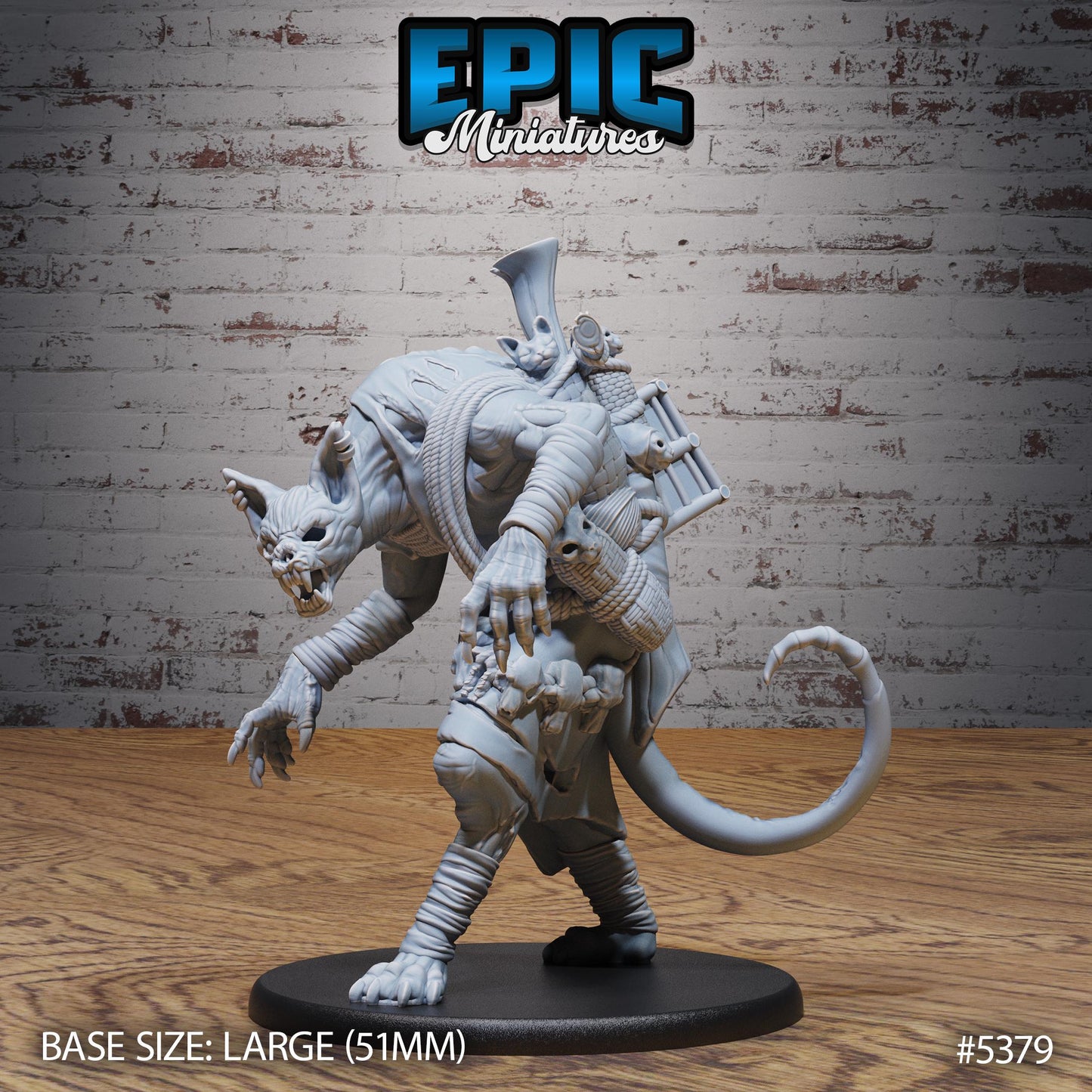 DnD Cat Folk -  Resin Miniature - Tabletop  miniature - Fantasy Miniature - 32mm - D&D -  Sci-fi Miniature