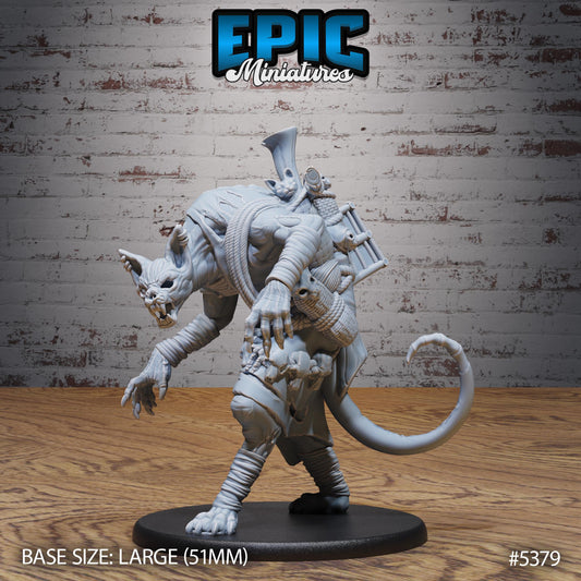 DnD Cat Folk -  Resin Miniature - Tabletop  miniature - Fantasy Miniature - 32mm - D&D -  Sci-fi Miniature