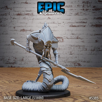 Death Serpent -  Resin Miniature - Tabletop  miniature - Fantasy Miniature - 32mm - D&D -  Sci-fi Miniature