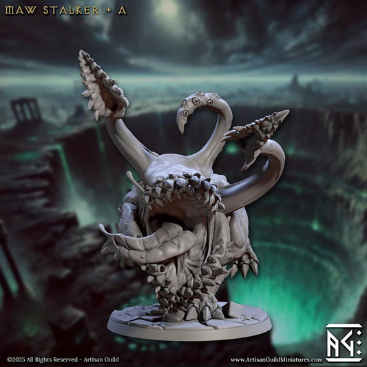 Maw Stalker  - 3D Printed Miniature - Fantasy Miniature -Tabletop  Miniature - Tabletop Miniature - D&D - Artisan Guild DnD