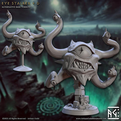 Eye Stalker  - 3D Printed Miniature - Fantasy Miniature -Tabletop  Miniature - Tabletop Miniature - D&D - Artisan Guild DnD