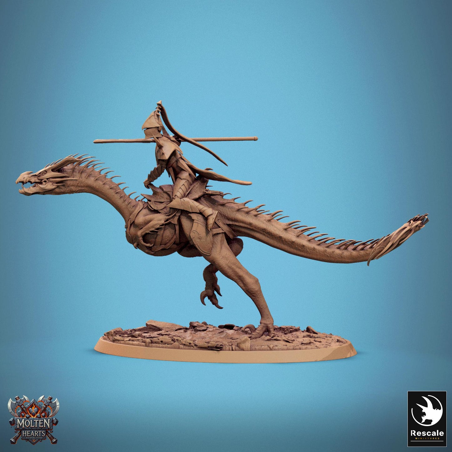 Avispyror - Resin Miniature - Tabletop miniature - Fantasy Miniature - 32mm - D&D - Sci-fi Miniature - Papsikel DnD