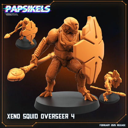 Xeno Squids -  Resin Miniature - Tabletop  miniature - Fantasy Miniature - 32mm - D&D -  Sci-fi Miniature - Papsikel