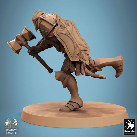 Aeterna Infantry - Soldiers -  Resin Miniature - Tabletop  miniature - Fantasy Miniature - 32mm - D&D -  Sci-fi Miniature - Papsikel DnD