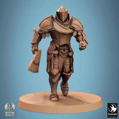 Aeterna Infantry - Soldiers - Resin Miniature - Tabletop miniature - Fantasy Miniature - 32mm - D&D - Sci-fi Miniature - Papsikel DnD