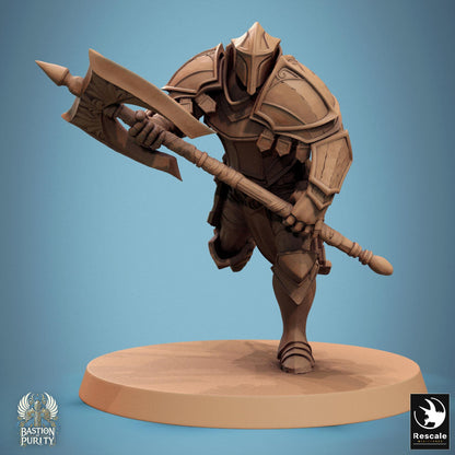 Aeterna Infantry - Soldiers 1 - Resin Miniature - Tabletop miniature - Fantasy Miniature - 32mm - D&D - Sci-fi Miniature - Papsikel DnD