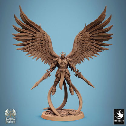 Aurelian Skyblade - Resin Miniature - Tabletop miniature - Fantasy Miniature - 32mm - D&D - Sci-fi Miniature - Rescale DnD
