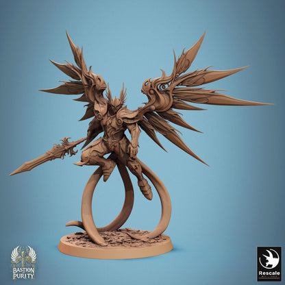 Aurelian Skyblade - Resin Miniature - Tabletop miniature - Fantasy Miniature - 32mm - D&D - Sci-fi Miniature - Rescale DnD