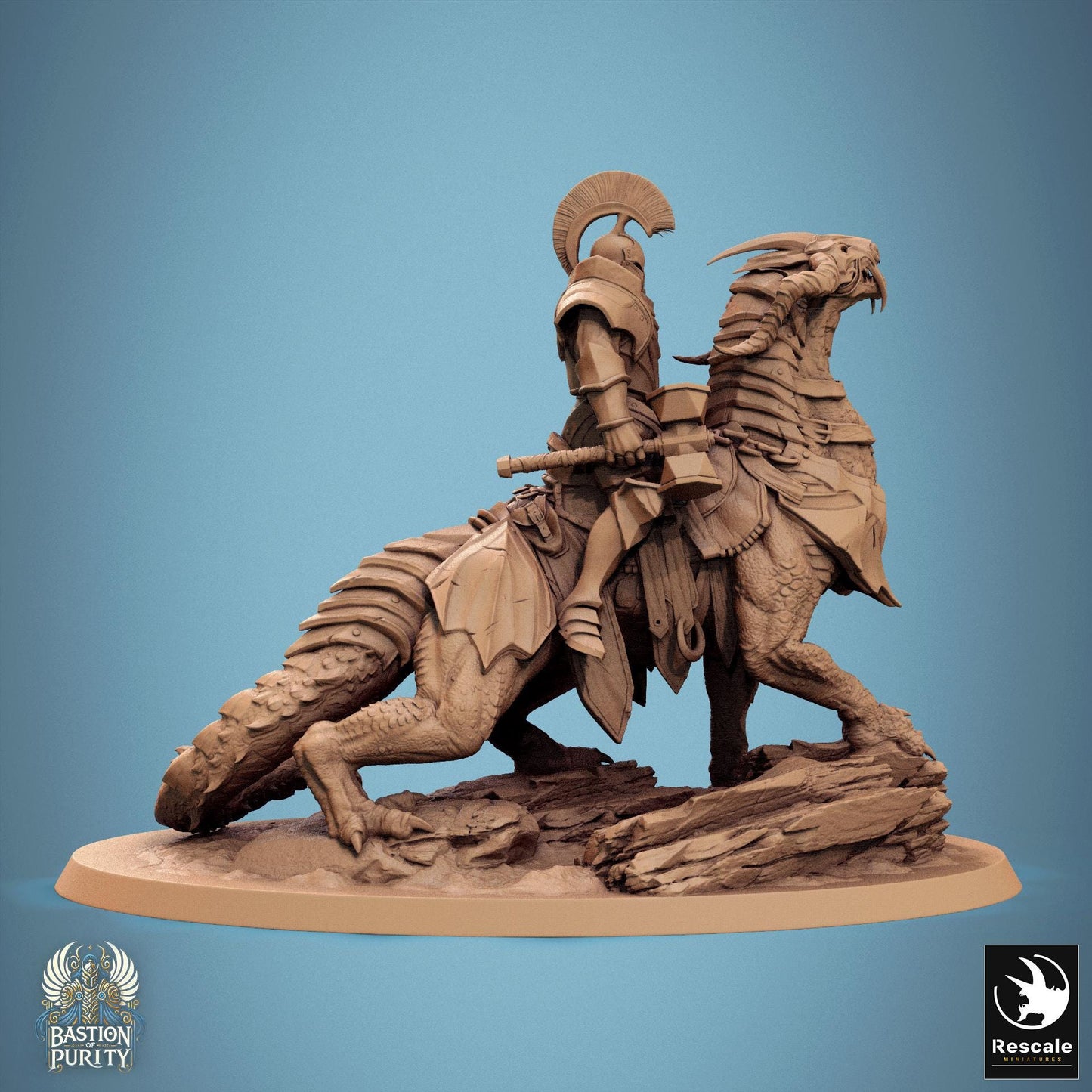 Dragoryx - Warriors  -  Resin Miniature - Tabletop  miniature - Fantasy Miniature - 32mm - D&D -  Sci-fi Miniature - Papsikel DnD