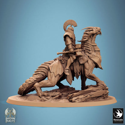 Dragoryx - Warriors  -  Resin Miniature - Tabletop  miniature - Fantasy Miniature - 32mm - D&D -  Sci-fi Miniature - Papsikel DnD
