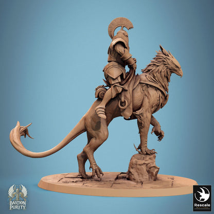 Gryph - Warriors - Resin Miniature - Tabletop miniature - Fantasy Miniature - 32mm - D&D - Sci-fi Miniature - Papsikel DnD