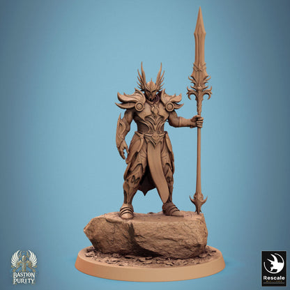 Sentinel Of Aetherium - Resin Miniature - Tabletop miniature - Fantasy Miniature - 32mm - D&D - Sci-fi Miniature - rescale DnD