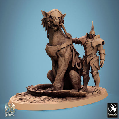 Panthera - Resin Miniature - Tabletop miniature - Fantasy Miniature - 32mm - D&D - Sci-fi Miniature - Papsikel DnD