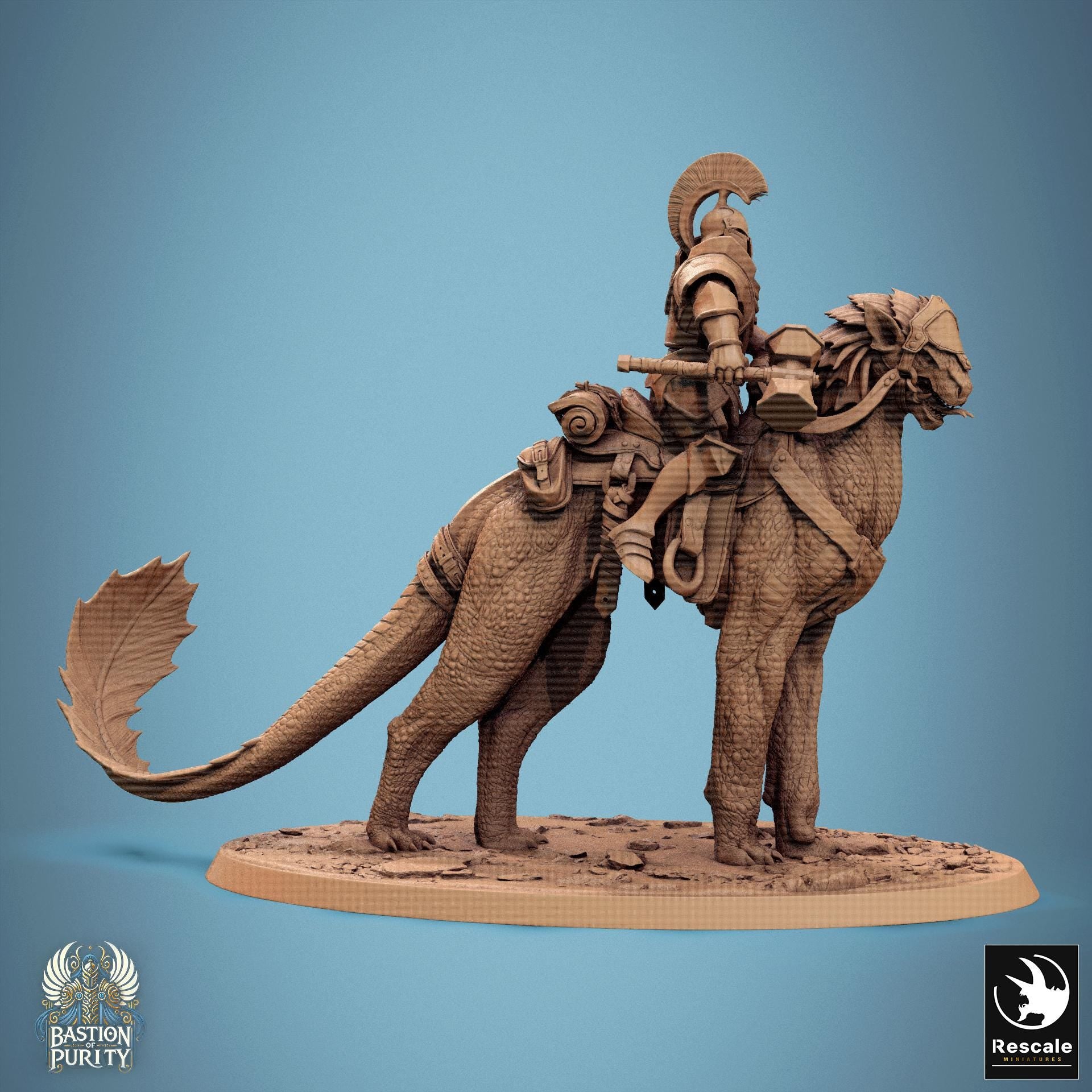Panthera - Resin Miniature - Tabletop miniature - Fantasy Miniature - 32mm - D&D - Sci-fi Miniature - Papsikel DnD