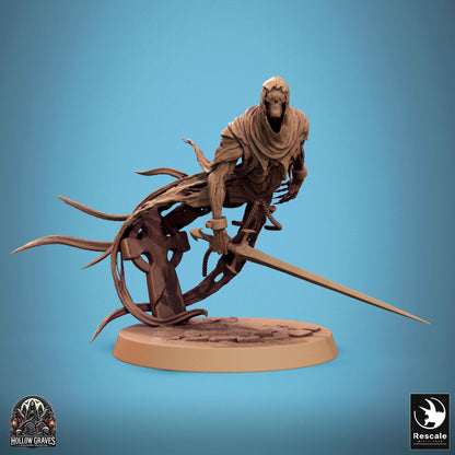 Death Ghost 1 - Resin Miniature - Tabletop miniature - Fantasy Miniature - 32mm - D&D - Sci-fi Miniature - Rescale DnD