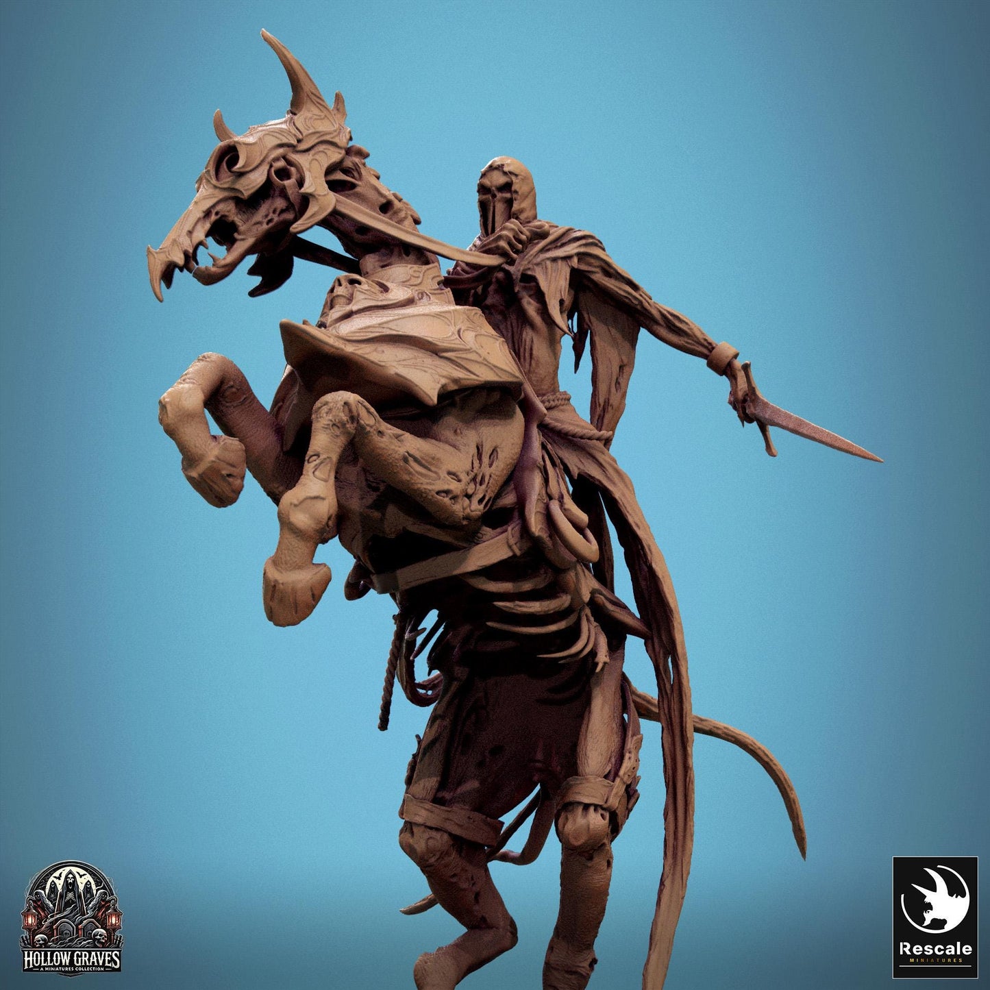 Doomstride - Resin Miniature - Tabletop miniature - Fantasy Miniature - 32mm - D&D - Sci-fi Miniature - Rescale DnD