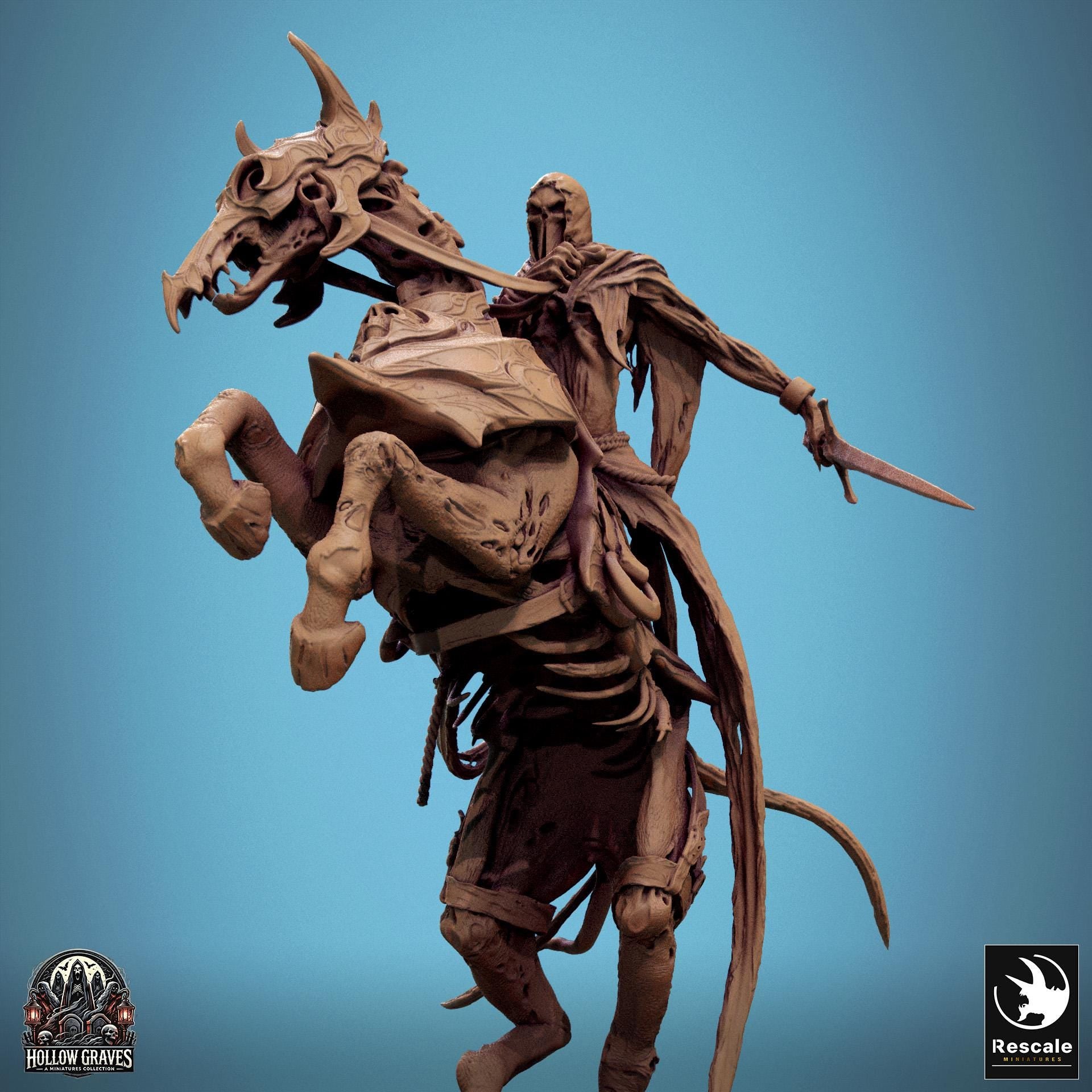 Doomstride - Resin Miniature - Tabletop miniature - Fantasy Miniature - 32mm - D&D - Sci-fi Miniature - Rescale DnD