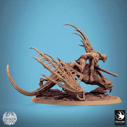 Dabeath - Resin Miniature - Tabletop miniature - Fantasy Miniature - 32mm - D&D - Sci-fi Miniature - Rescale DnD