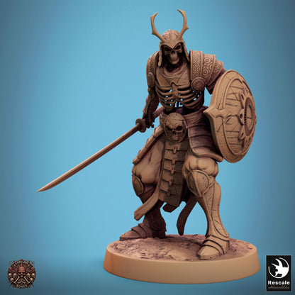 Oriental Skeletons 2 - Resin Miniature - Tabletop miniature - Fantasy Miniature - 32mm - D&D - Sci-fi Miniature - Rescale DnD