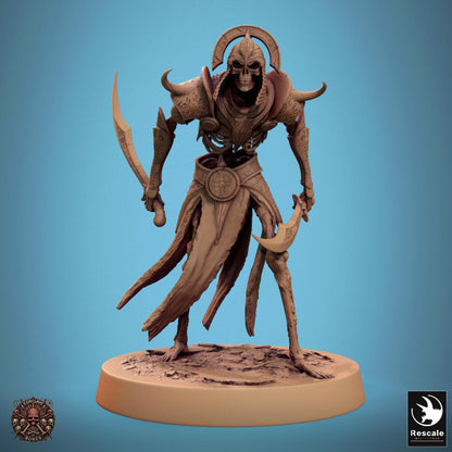 Persian Skeletons 1 - Resin Miniature - Tabletop miniature - Fantasy Miniature - 32mm - D&D - Sci-fi Miniature - Rescale DnD