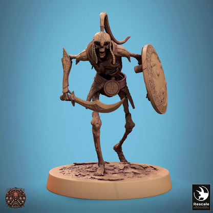 Persian Skeletons 2 - Resin Miniature - Tabletop miniature - Fantasy Miniature - 32mm - D&D - Sci-fi Miniature - Rescale DnD