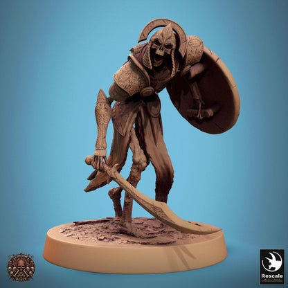 Persian Skeletons 2 - Resin Miniature - Tabletop miniature - Fantasy Miniature - 32mm - D&D - Sci-fi Miniature - Rescale DnD