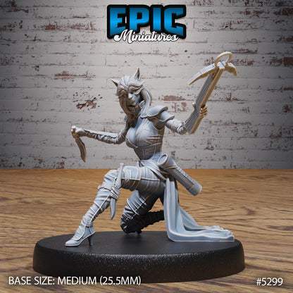 Cat Burglar -  Resin Miniature - Tabletop  miniature - Fantasy Miniature - 32mm - D&D -  Sci-fi Miniature - Rescale