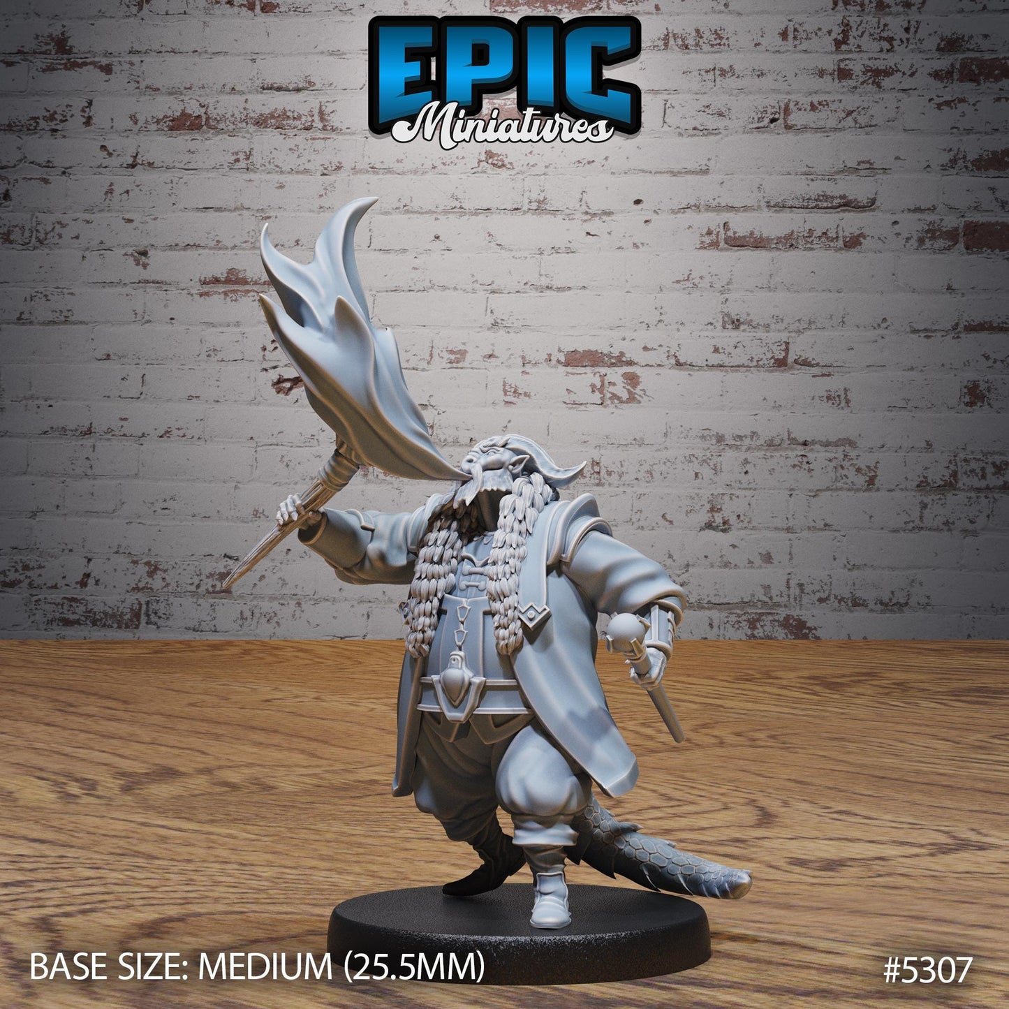 DnD Dragonborn -  Resin Miniature - Tabletop  miniature - Fantasy Miniature - 32mm - D&D -  Sci-fi Miniature - Rescale