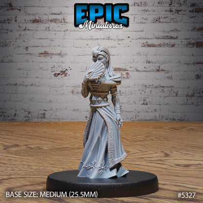 Nobles -  Resin Miniature - Tabletop  miniature - Fantasy Miniature - 32mm - D&D -  Sci-fi Miniature - Rescale