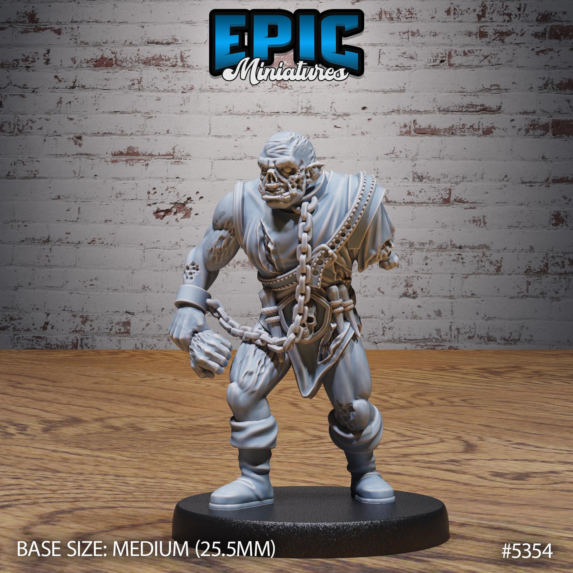 DnD Zombies - Resin Miniature - Tabletop miniature - Fantasy Miniature - 32mm - D&D - Sci-fi Miniature