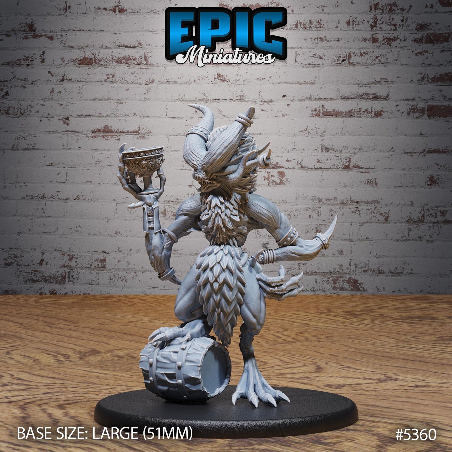 DnD Katakan Vampire -  Resin Miniature - Tabletop  miniature - Fantasy Miniature - 32mm - D&D -  Sci-fi Miniature