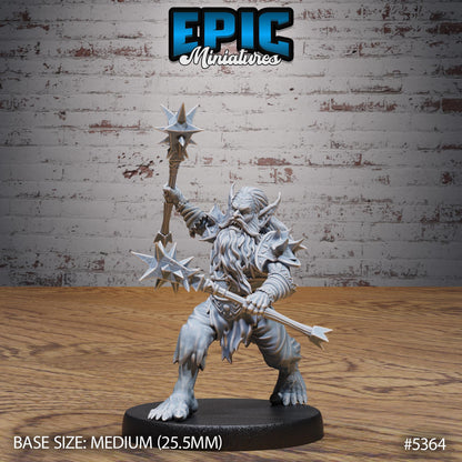 Dwarf Vampire -  Resin Miniature - Tabletop  miniature - Fantasy Miniature - 32mm - D&D -  Sci-fi Miniature