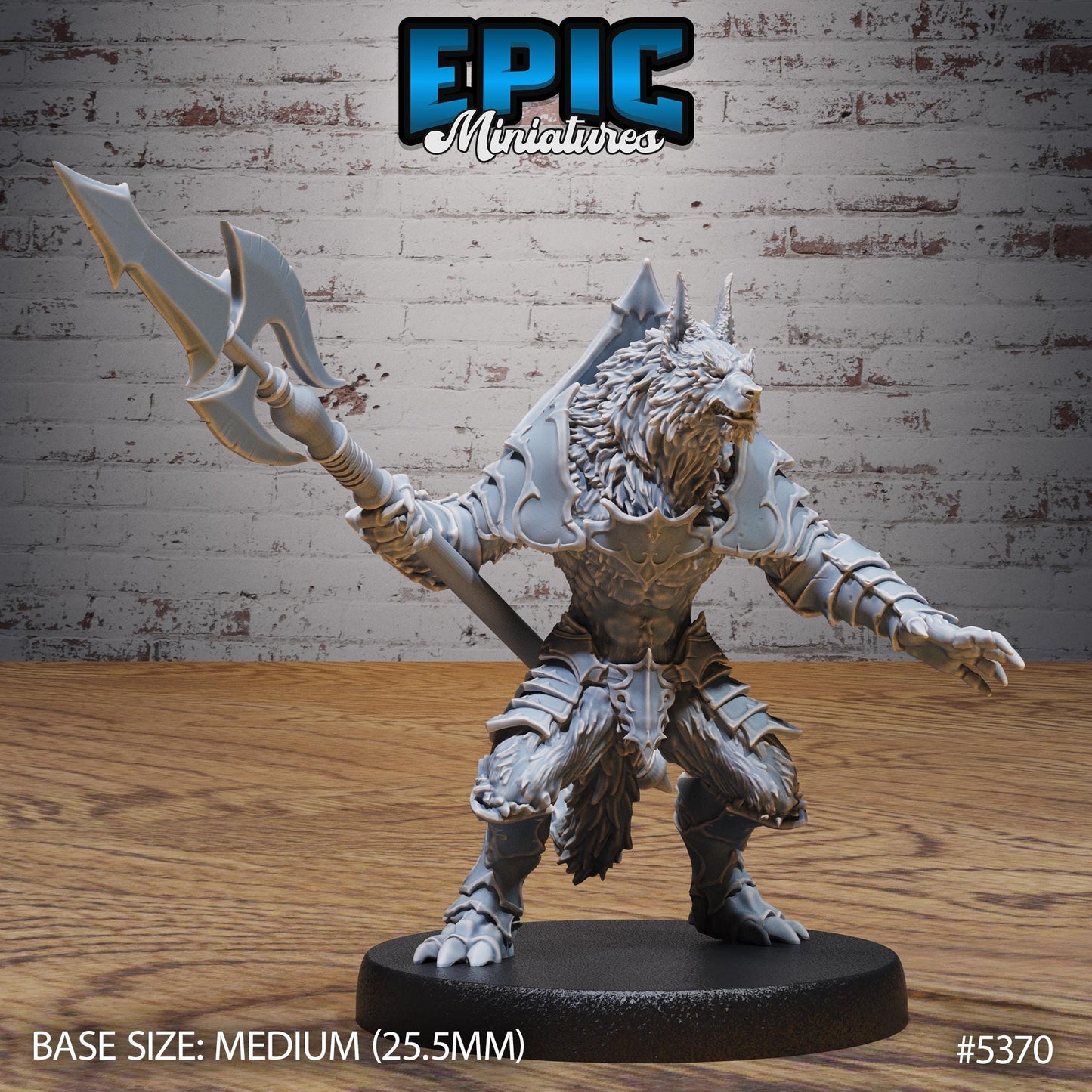 Warewolf -  Resin Miniature - Tabletop  miniature - Fantasy Miniature - 32mm - D&D -  Sci-fi Miniature