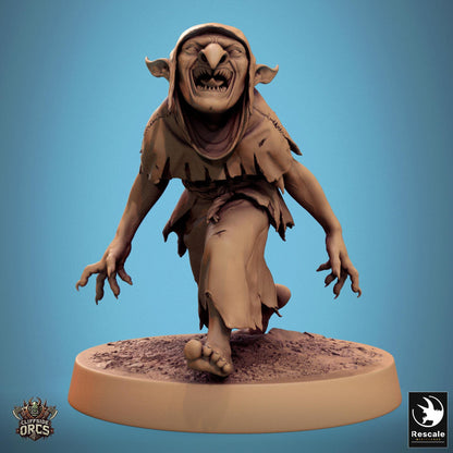 Goblins 2 - Resin Miniature - Tabletop miniature - Fantasy Miniature - 32mm - D&D - Sci-fi Miniature - Papsikel DnD