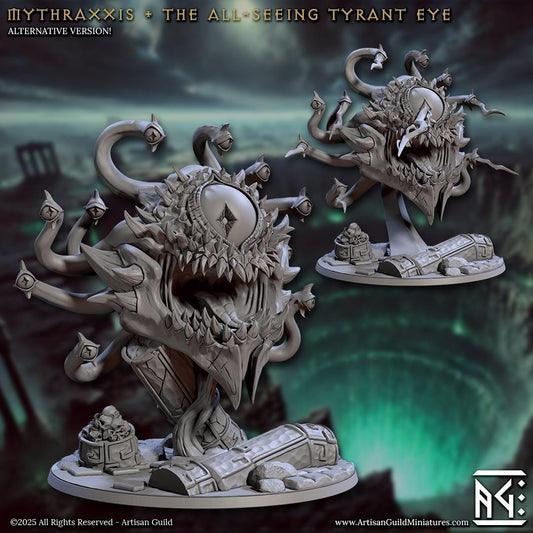 Mythraxxis  - 3D Printed Miniature - Fantasy Miniature -Tabletop  Miniature - Tabletop Miniature - D&D - Artisan Guild DnD