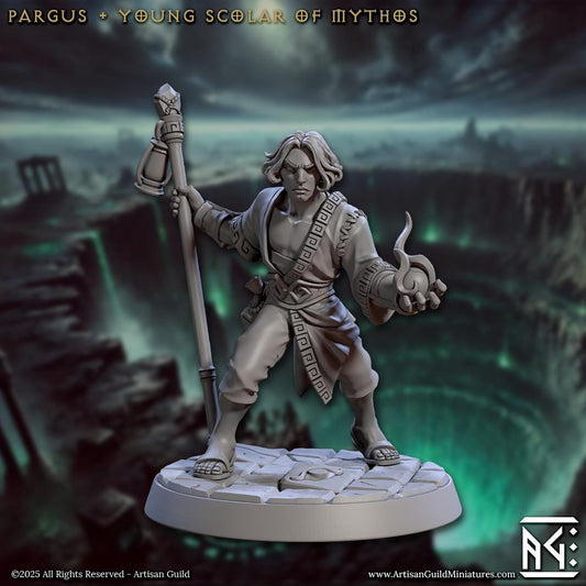 Pargus  - 3D Printed Miniature - Fantasy Miniature -Tabletop  Miniature - Tabletop Miniature - D&D - Artisan Guild DnD