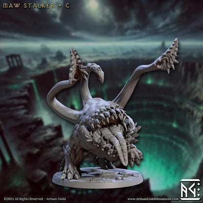 Maw Stalker  - 3D Printed Miniature - Fantasy Miniature -Tabletop  Miniature - Tabletop Miniature - D&D - Artisan Guild