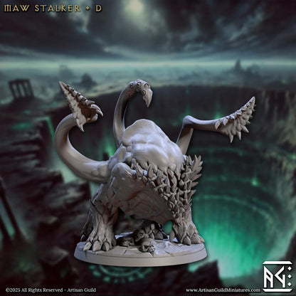 Maw Stalker  - 3D Printed Miniature - Fantasy Miniature -Tabletop  Miniature - Tabletop Miniature - D&D - Artisan Guild