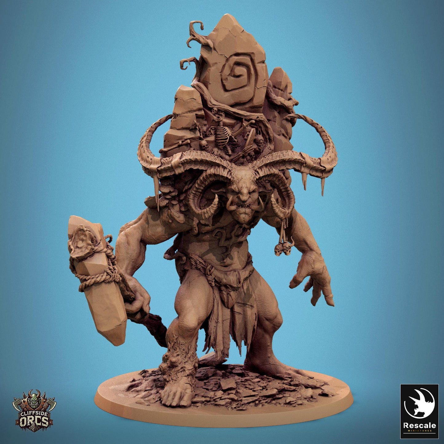 Gruvulkar -  Resin Miniature - Tabletop  miniature - Fantasy Miniature - 32mm - D&D -  Sci-fi Miniature - Papsikel DnD