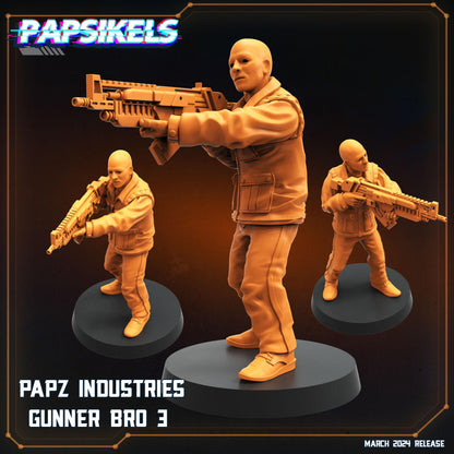 Gunner Bros - Resin Miniature - Tabletop miniature - Fantasy Miniature - 32mm - D&D - Sci-fi Miniature - Papsikel