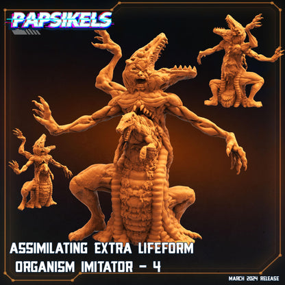Extra Lifeforms -  Resin Miniature - Tabletop  miniature - Fantasy Miniature - 32mm - D&D -  Sci-fi Miniature - Papsikel