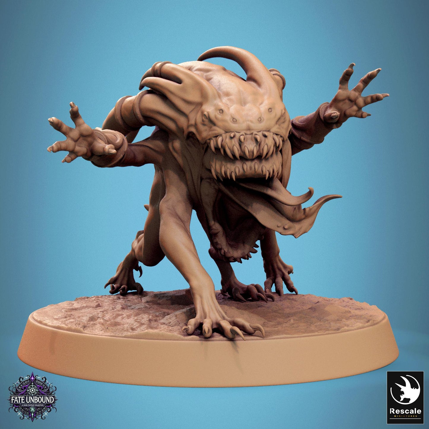 Devilish 2 - Resin Miniature - Tabletop miniature - Fantasy Miniature - 32mm - D&D - Sci-fi Miniature - Papsikel DnD