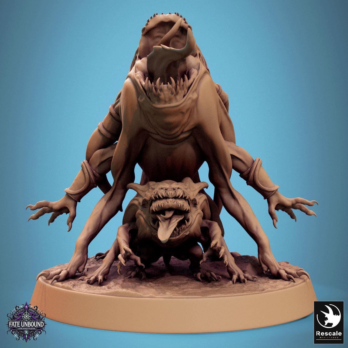 Devilish 2 - Resin Miniature - Tabletop miniature - Fantasy Miniature - 32mm - D&D - Sci-fi Miniature - Papsikel DnD