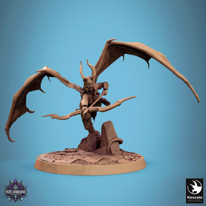Cambion -  Resin Miniature - Tabletop  miniature - Fantasy Miniature - 32mm - D&D -  Sci-fi Miniature - Papsikel DnD