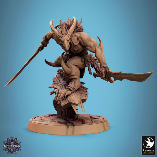 Skorath -  Resin Miniature - Tabletop  miniature - Fantasy Miniature - 32mm - D&D -  Sci-fi Miniature - Papsikel DnD