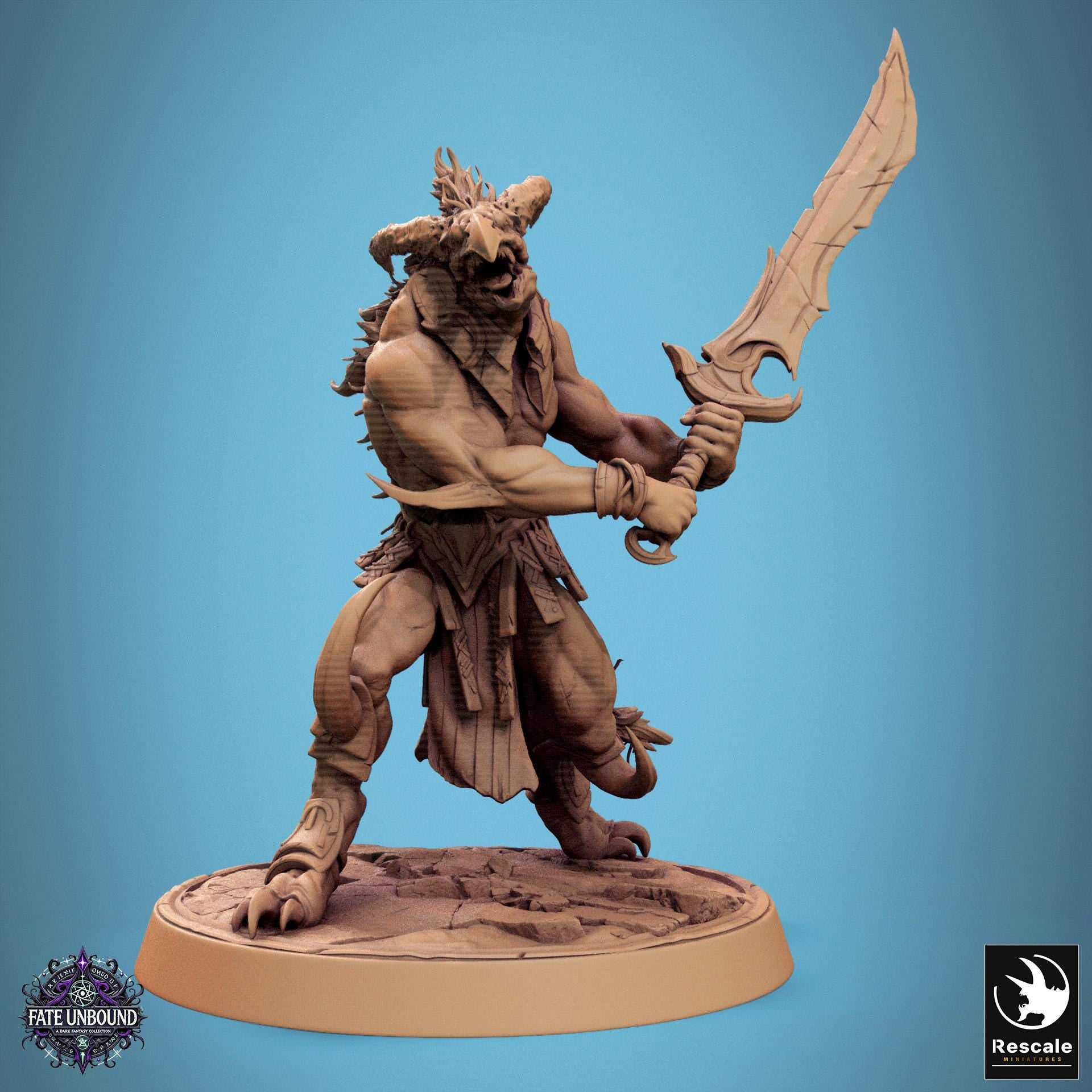 Skorath - Resin Miniature - Tabletop miniature - Fantasy Miniature - 32mm - D&D - Sci-fi Miniature - Papsikel DnD