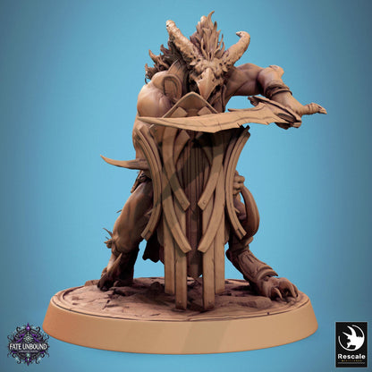 Skorath 1 -  Resin Miniature - Tabletop  miniature - Fantasy Miniature - 32mm - D&D -  Sci-fi Miniature - Papsikel DnD