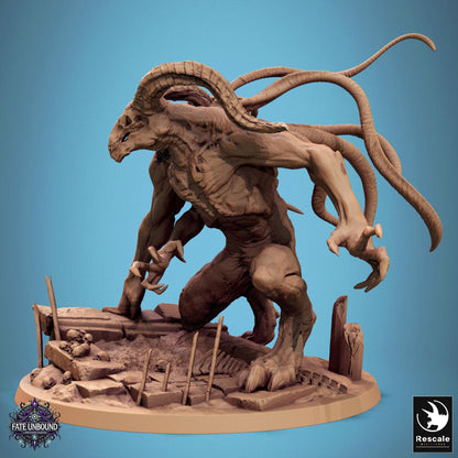 Draethon - Resin Miniature - Tabletop miniature - Fantasy Miniature - 32mm - D&D - Sci-fi Miniature - Papsikel DnD